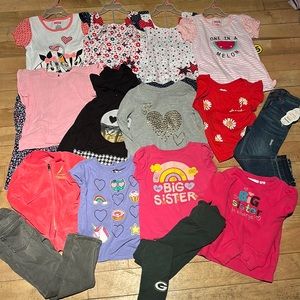 20 pc Bundle of 4T Girls Clothes